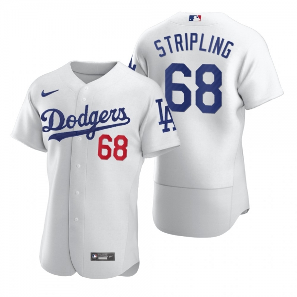 Los Angeles Dodgers Ross Stripling Nike White 2020 Authentic Jersey