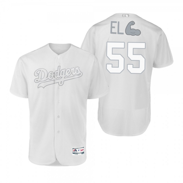 Dodgers Russell Martin White 2019 Players' Weekend Authentic Jersey