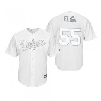 Los Angeles Dodgers Russell Martin White 2019 Players' Weekend Replica Jersey