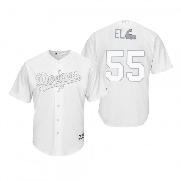 Los Angeles Dodgers Russell Martin White 2019 Players' Weekend Replica Jersey