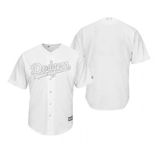 Los Angeles Dodgers White 2019 Players' Weekend Majestic Team Jersey