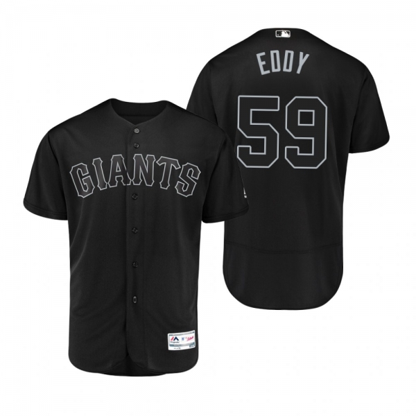 San Francisco Giants Andrew Suarez Eddy Black 2019 Players' Weekend Authentic Jersey