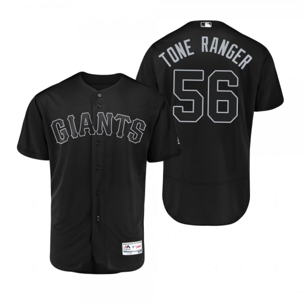 San Francisco Giants Tony Watson Tone Ranger Black 2019 Players' Weekend Authentic Jersey