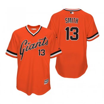 Giants Will Smith Orange 1978 Turn Back the Clock Authentic Jersey