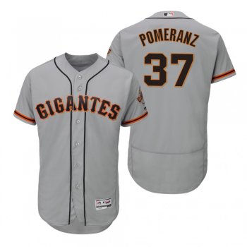 Drew Pomeranz San Francisco Giants Gray Hispanic Heritage Flex Base Jersey