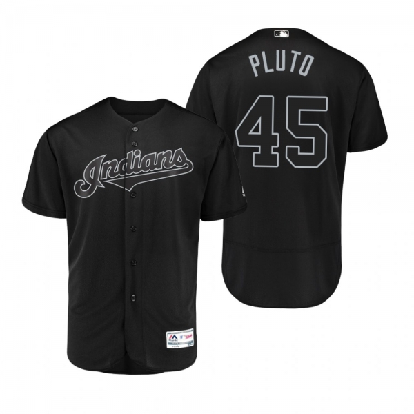 Cleveland Indians Adam Plutko Pluto Black 2019 Players' Weekend Authentic Jersey