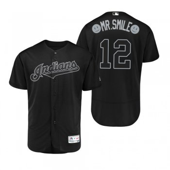 Cleveland Indians Francisco Lindor Black 2019 Players' Weekend Authentic Jersey