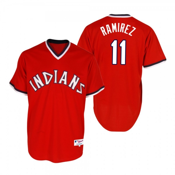 Jose Ramirez Cleveland Indians Red Turn Back the Clock Jersey