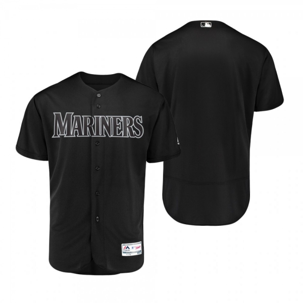 Seattle Mariners Black 2019 Players' Weekend Authentic Team Jersey