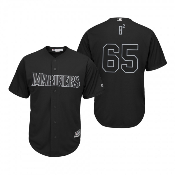 Seattle Mariners Brandon Brennan B2 Black 2019 Players' Weekend Replica Jersey