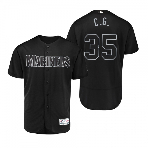 Seattle Mariners Cory Gearrin C.G. Black 2019 Players' Weekend Authentic Jersey