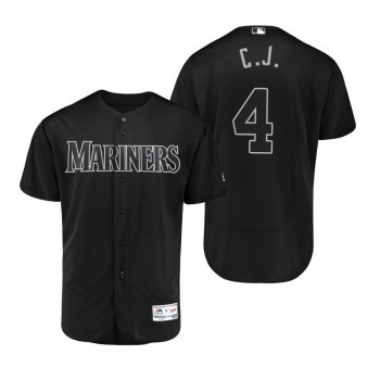 Seattle Mariners Keon Broxton C.J. Black 2019 Players' Weekend Authentic Jersey