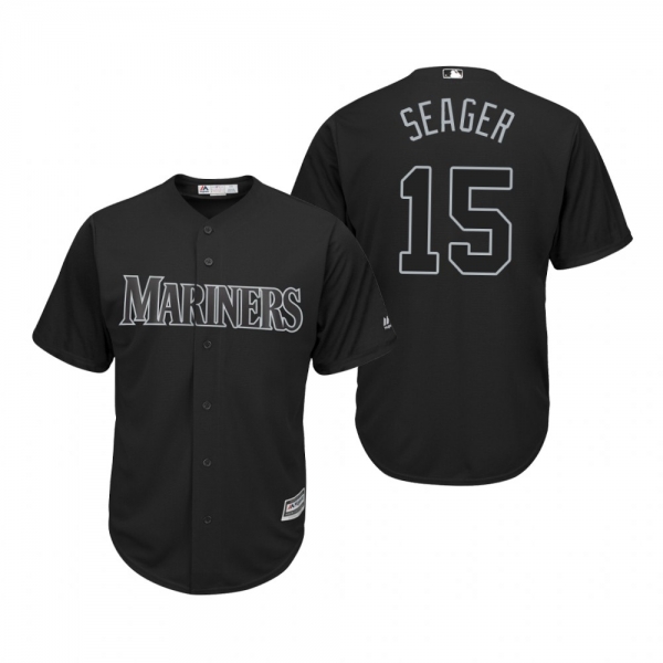 Seattle Mariners Kyle Seager Seager Black 2019 Players' Weekend Replica Jersey