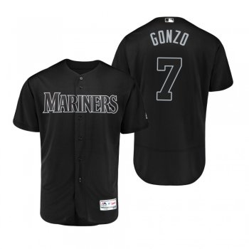 Seattle Mariners Marco Gonzales Gonzo Black 2019 Players' Weekend Authentic Jersey