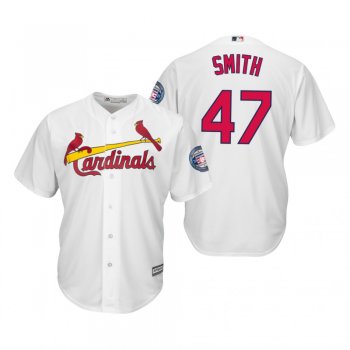 Lee Smith St. Louis Cardinals White 2019 Hall of Fame Induction Cool Base Jersey