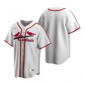 Men's St. Louis Cardinals Nike White Cooperstown Collection Home Jersey