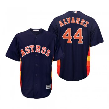 Yordan Alvarez Houston Astros Navy Cool Base Jersey