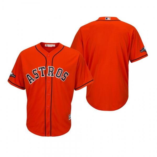 Men's Houston Astros Orange 2019 Postseason Cool Base Jersey