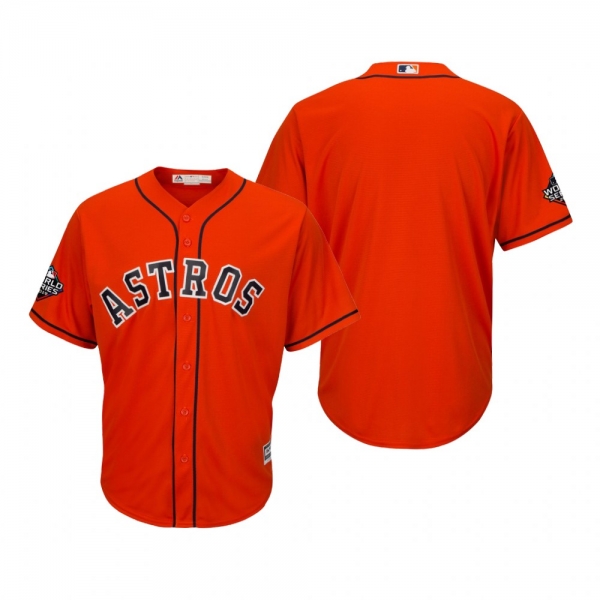 Men's Houston Astros Orange 2019 World Series Cool Base Jersey