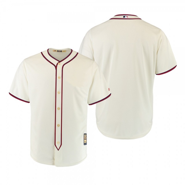 Cincinnati Reds Cream Throwback 1935 Flex Base Jersey