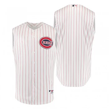 Cincinnati Reds White Red Throwback 1961 Flex Base Jersey