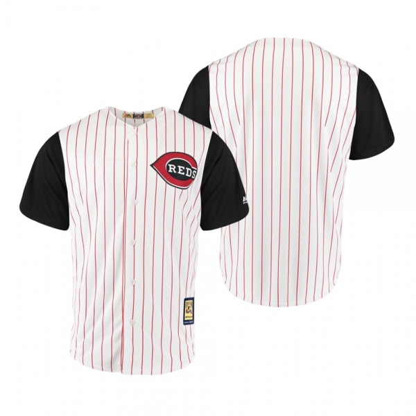 Cincinnati Reds White Throwback 1999 Cool Base Jersey