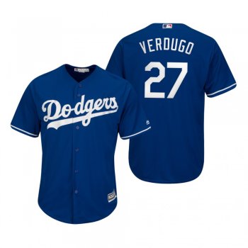 Alex Verdugo Los Angeles Dodgers Royal Cool Base Jersey