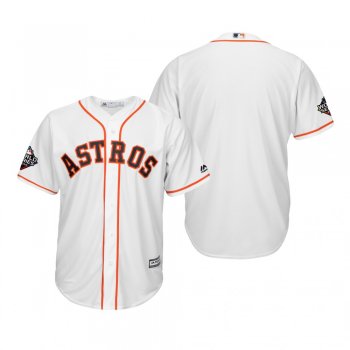 Men's Houston Astros White 2019 World Series Cool Base Jersey