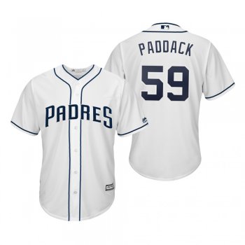 Chris Paddack San Diego Padres White Cool Base Jersey