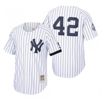 Mariano Rivera New York Yankees White Cooperstown Collection 1999 Home Jersey