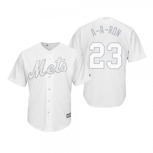 New York Mets Aaron Altherr A-A-Ron White 2019 Players' Weekend Replica Jersey