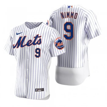 New York Mets Brandon Nimmo Nike White 2020 Authentic Jersey