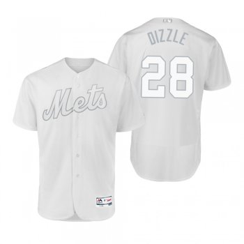 New York Mets J.D. Davis Dizzle White 2019 Players' Weekend Authentic Jersey