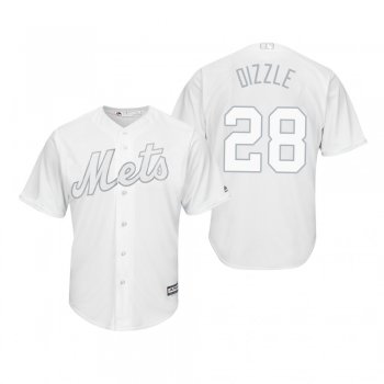 New York Mets J.D. Davis Dizzle White 2019 Players' Weekend Replica Jersey