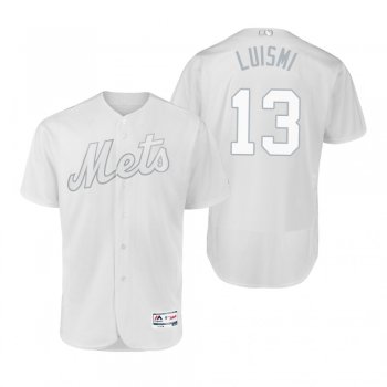 New York Mets Luis Guillorme Luismi White 2019 Players' Weekend Authentic Jersey