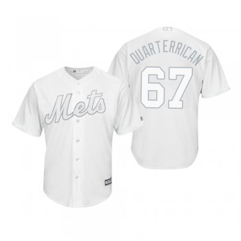 New York Mets Seth Lugo Quarterrican White 2019 Players' Weekend Replica Jersey