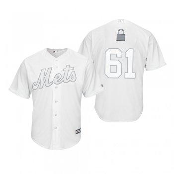 New York Mets Walter Lockett White 2019 Players' Weekend Replica Jersey