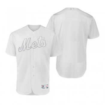 New York Mets White 2019 Players' Weekend Authentic Team Jersey