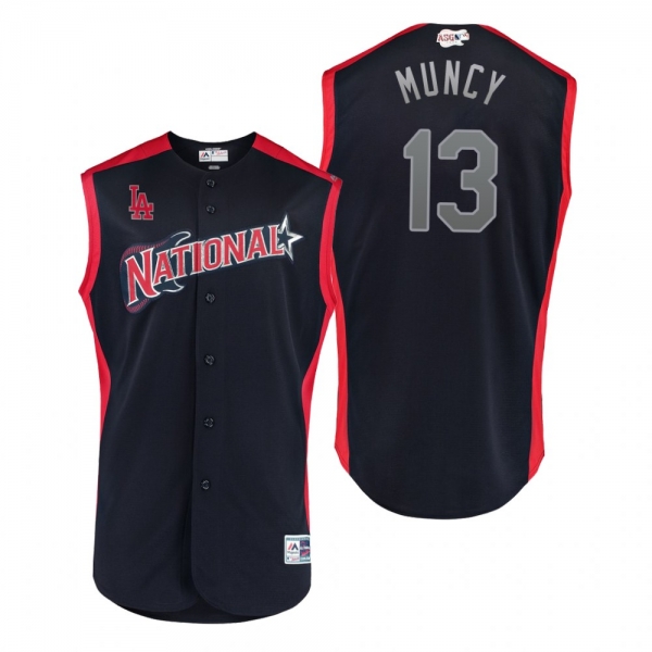 2019 MLB All-Star Game Workout National League Max Muncy Navy Jersey