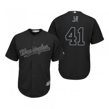 Washington Nationals Joe Ross Jr Black 2019 Players' Weekend Replica Jersey