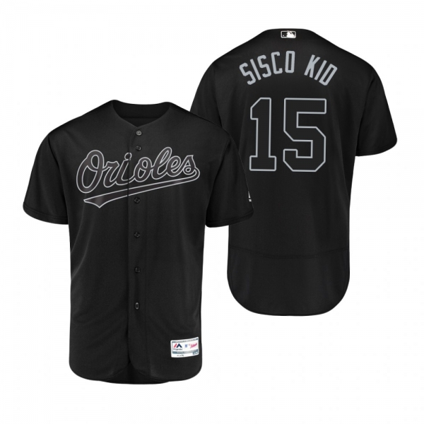 Orioles Chance Sisco Sisco Kid Black 2019 Players' Weekend Authentic Jersey