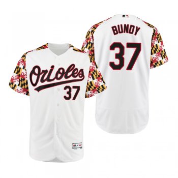 Baltimore Orioles Dylan Bundy White Turn Back the Clock Maryland Day Jersey