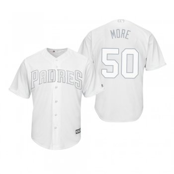 San Diego Padres Adrian Morejon More White 2019 Players' Weekend Replica Jersey