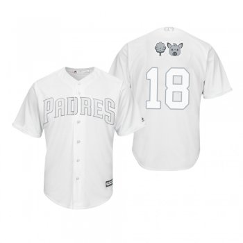 San Diego Padres Austin Hedges White 2019 Players' Weekend Replica Jersey