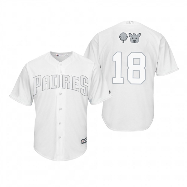 San Diego Padres Austin Hedges White 2019 Players' Weekend Replica Jersey