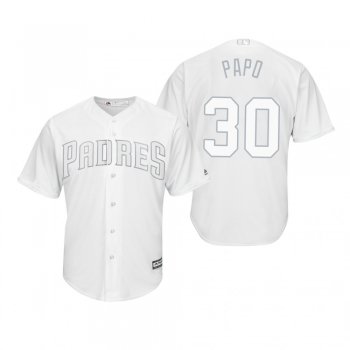 San Diego Padres Eric Hosmer Papo White 2019 Players' Weekend Replica Jersey