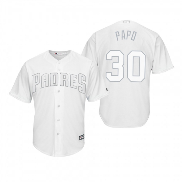 San Diego Padres Eric Hosmer Papo White 2019 Players' Weekend Replica Jersey