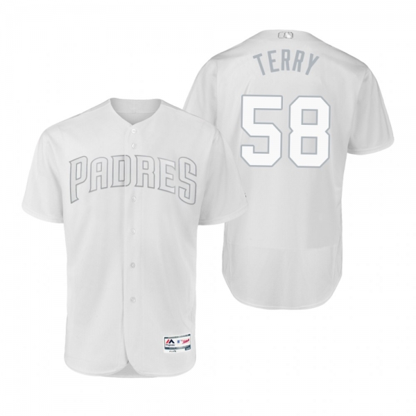 San Diego Padres Trey Wingenter Terry White 2019 Players' Weekend Authentic Jersey