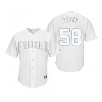 San Diego Padres Trey Wingenter Terry White 2019 Players' Weekend Replica Jersey