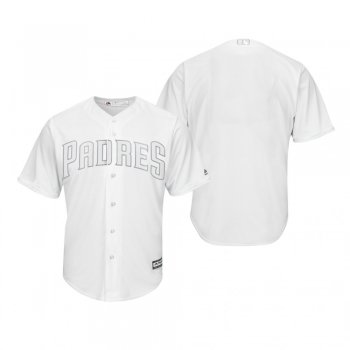 San Diego Padres White 2019 Players' Weekend Majestic Team Jersey